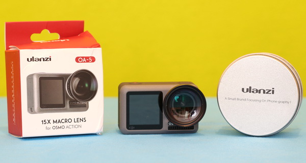 Osmo Action Accessories review: OA-5 15X Macro lens