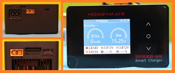 Design of HOBBYMATE Speed H6 charger