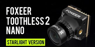 Foxeer Nano Toothless 2 FPV camera