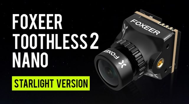 Foxeer Nano Toothless 2 FPV camera