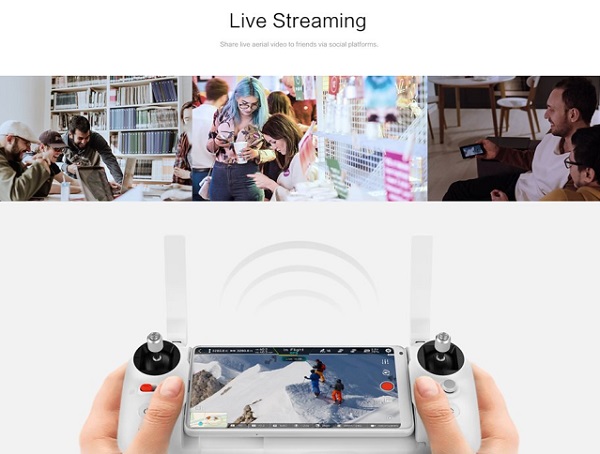 FIMI X8SE 2020 Live streaming for vloggers