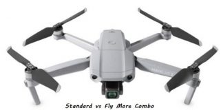 Mavic Air 2 fly more combo vs standard pack