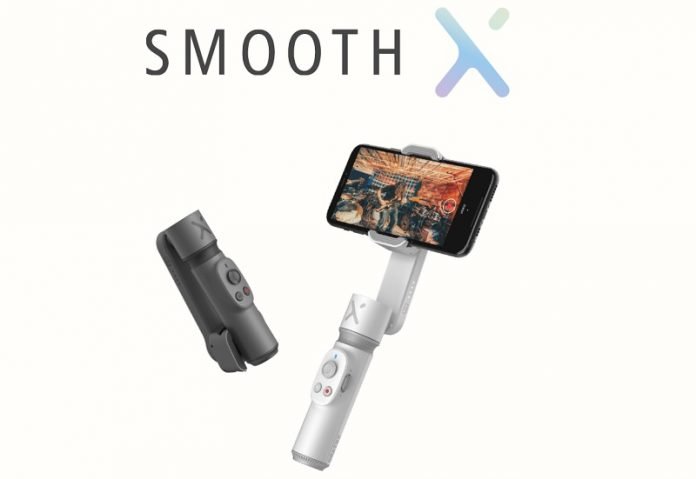 Promo banner of Zhiyun SMOOTH-X gimbal