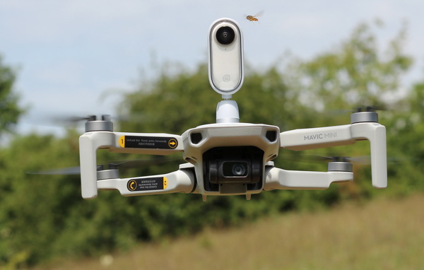 Insta360 GO review: Drone install