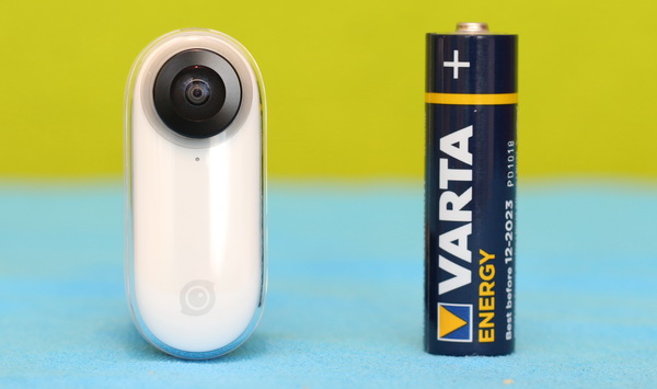 Insta360 GO camera review: Size
