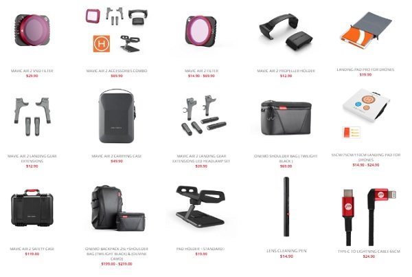 PGYTech Mavic Air 2 accessories