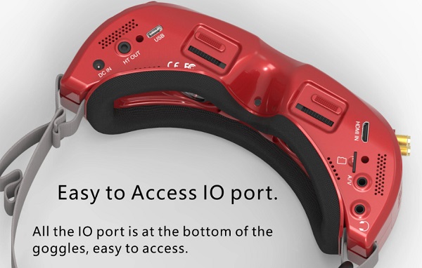 Easy to access I/O Ports