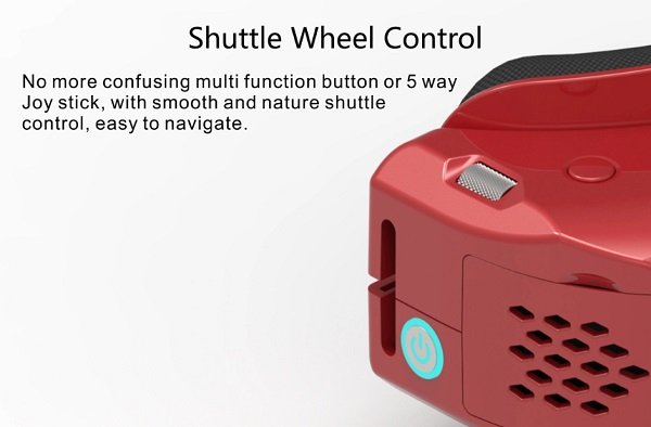 Easy to use shuttle wheel control