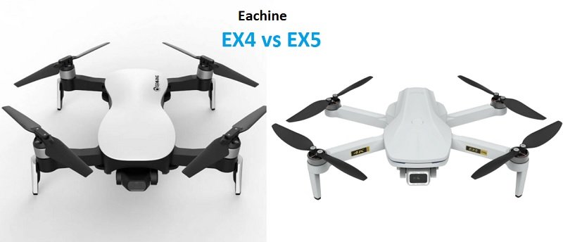 Eachine EX5 versus Eachine EX4 - First Quadcopter