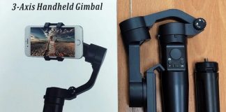 photo of LEDISTAR F3 phone gimbal