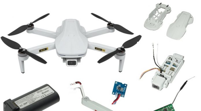 Repair parts for Eachine EX5 drone