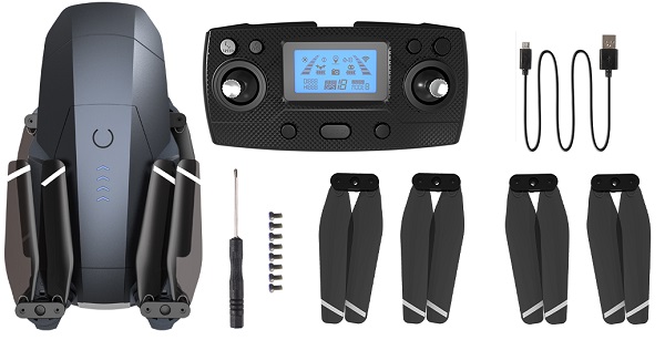 Included accessories with SG907 Pro drone