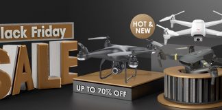 Banner of Black Friday Drone Sales 2020