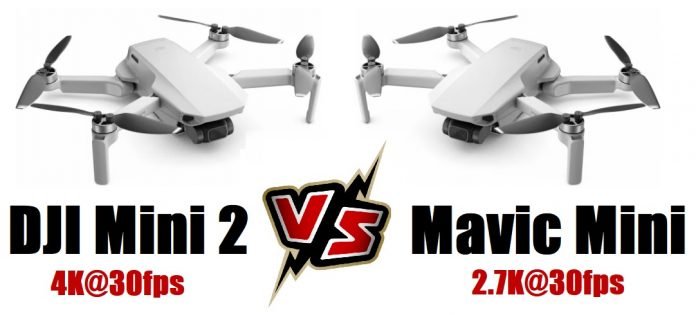 DJI MINI 2 versus Mavic Mini