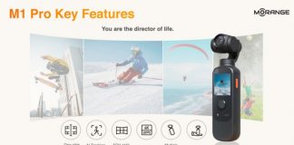 Key features of MORANGE M1 Pro gimbal