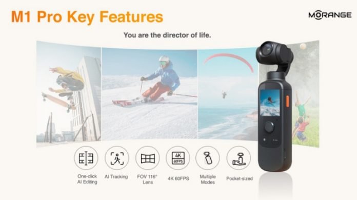 Key features of MORANGE M1 Pro gimbal