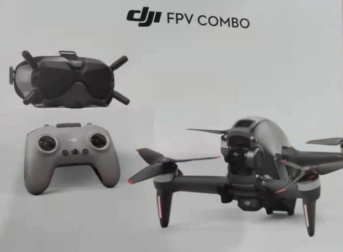 DJI FPV Drone leaked photo