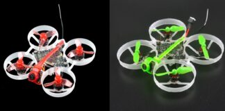 Happymodel Moblite6 and Moblite7 side by side photo