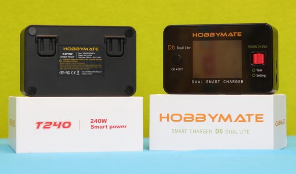 First look on D6 Dual Lite charger