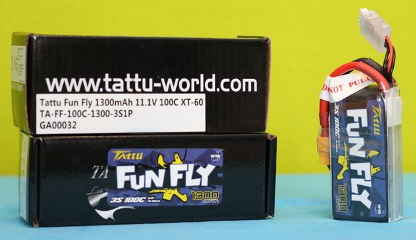 Tattu FunFly 3s 1300mAh 100C review