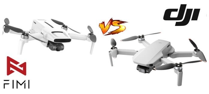 FiMI MINI vs DJI MINI 2