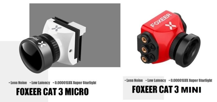 Photo of Foxeer Cat 3 cameras