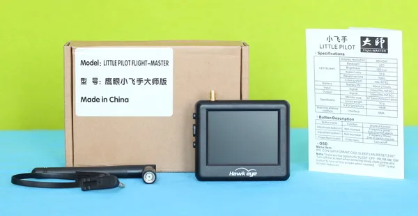 Included accessories with Hawkeye Little Pilot Master