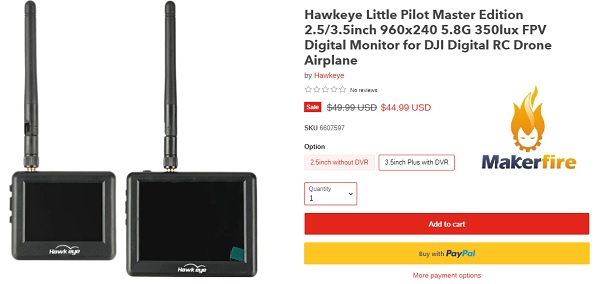 Price of Hawkeye Little Pilot Master