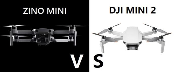 Hubsan Zino MINI Pro versus DJI MINI 2 Hubsan Zino MINI Pro vs DJI Mavic MINI 2
