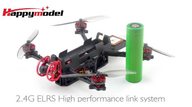 Happymodel Crux3NLR: Long-Range GPS ExpressLRS FPV drone - First 