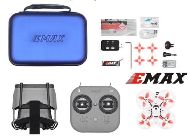 Included accessories with Tinyhawk III drone