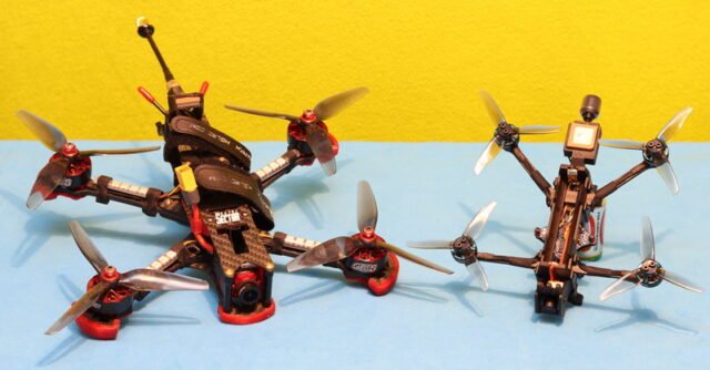3" vs 5" FPV drone comparission
