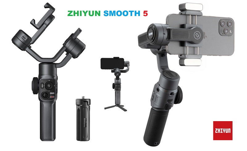 Zhiyun Smooth 5 Zhiyun Smooth 5 Smartphone Gimbal Stabilizer