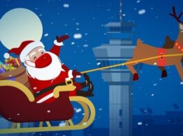 Santa's FAA flight permission :)