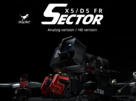 HGLRC Sector X5 and D5