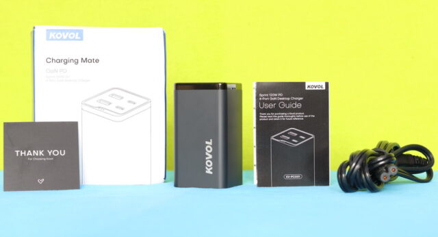 Unboxing the Kovol Sprint 120W charger 