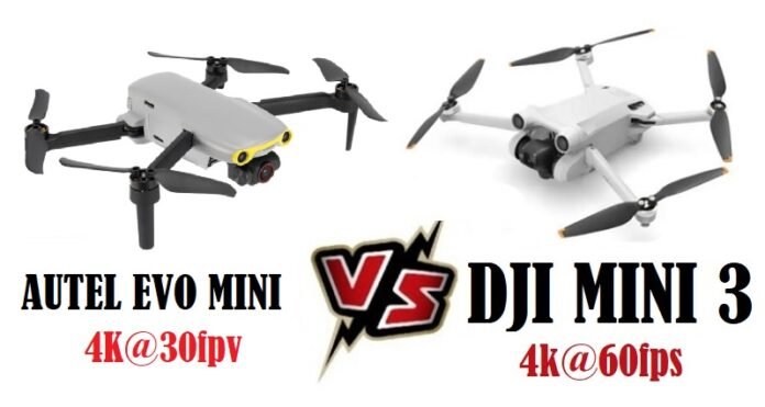 DJI MINI 3 vs Autel EVO Nano