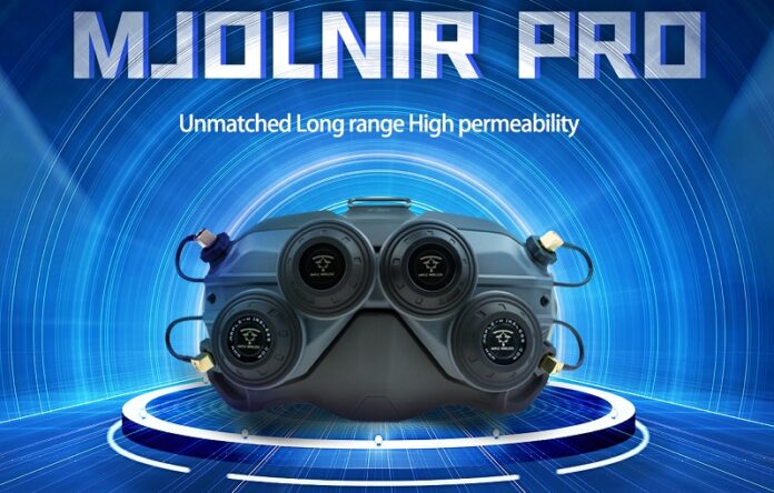 Mjolnir Pro sur les lunettes DJI FPV V2