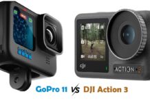 GoPro 11 vs DJI Action 3