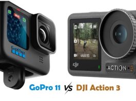 GoPro 11 vs DJI Action 3