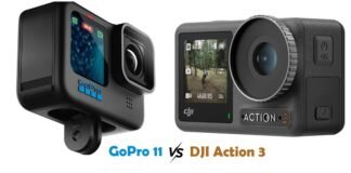 GoPro 11 vs DJI Action 3