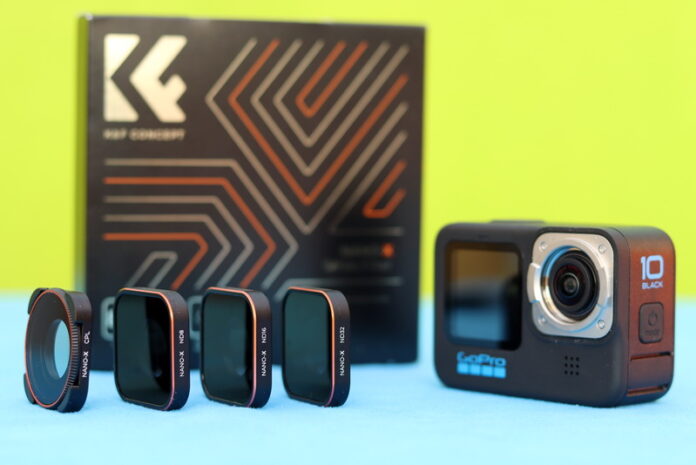 K&F Concept GoPro 9/10/11 filters