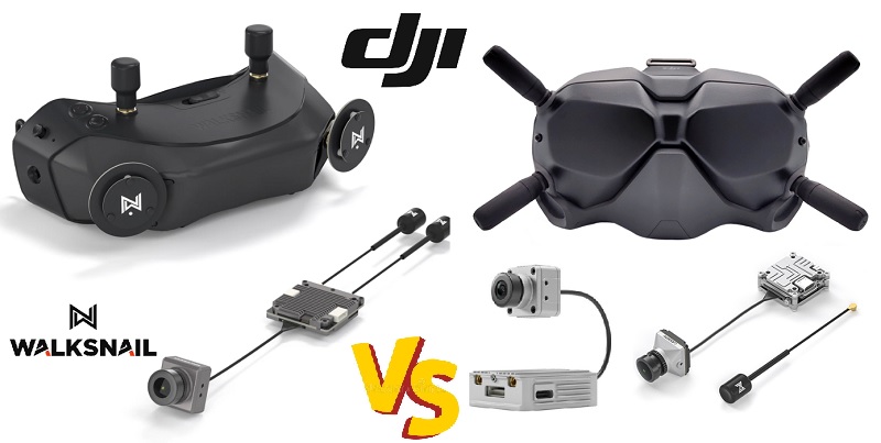 Walksnail Avatar vs DJI Air Unit Caddx Vista Link) - Quadcopter