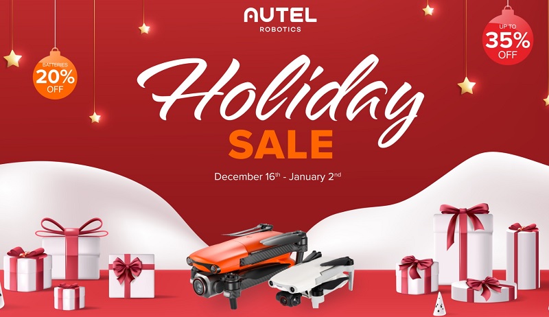 Autel Xmas and New Year drone deals