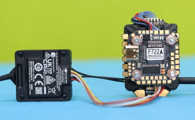 O3 Air Unit wiring with F722 flight controller