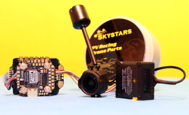 SKYSTARS F722HD Pro FC for DJI O3 Air Unit - First Quadcopter