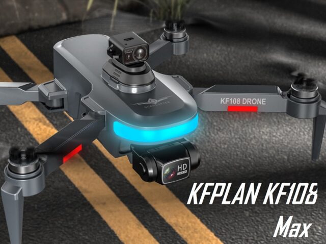 KFPLAN KF101 MAX with two transmission options - First Quadcopter