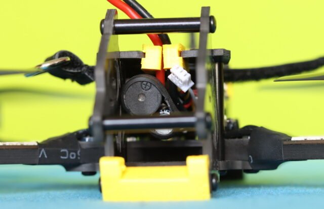 Buzzer and low ESR capacitor