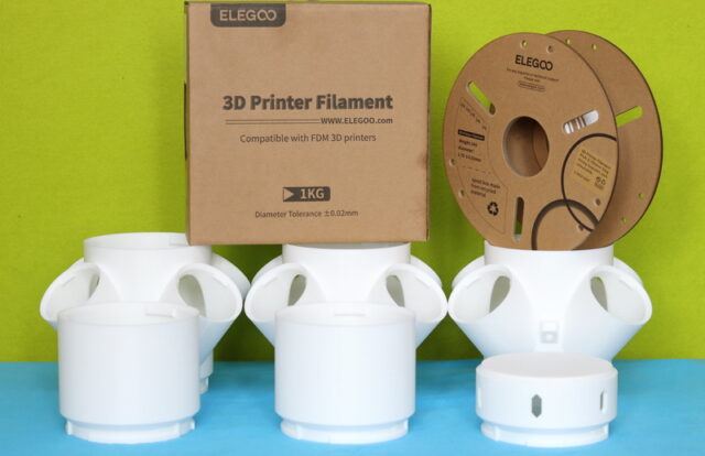 White PLA filament