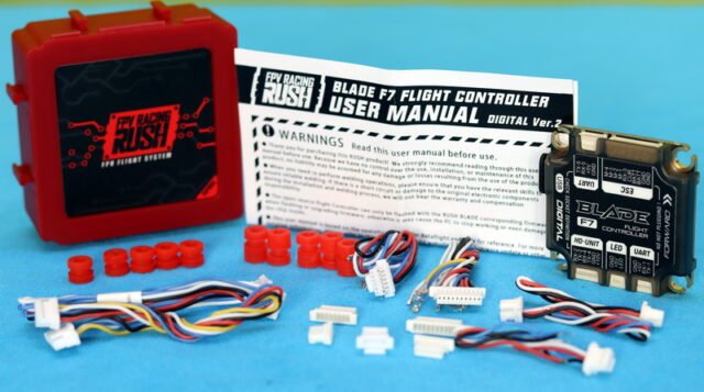 RUSHFPV F722 V2 flight controller unboxing